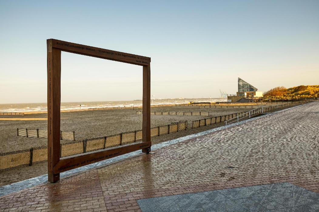 Beautiful Top Floor Seaview Studio Apartment B'Berge-Bruges Blankenberge Exteriér fotografie