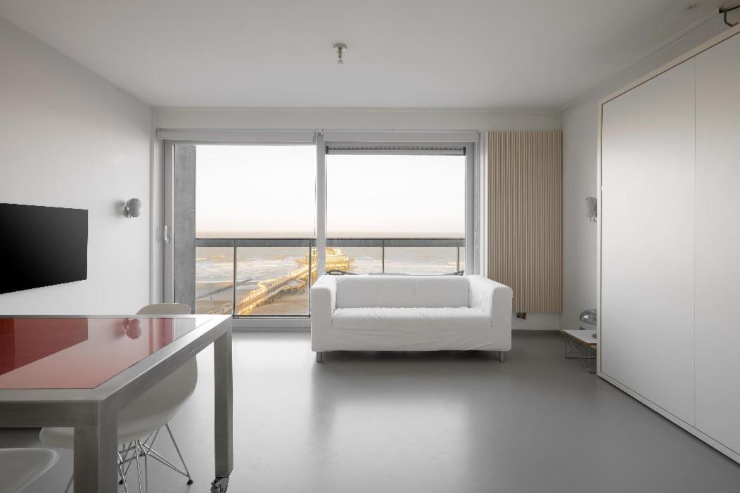 Beautiful Top Floor Seaview Studio Apartment B'Berge-Bruges Blankenberge Exteriér fotografie