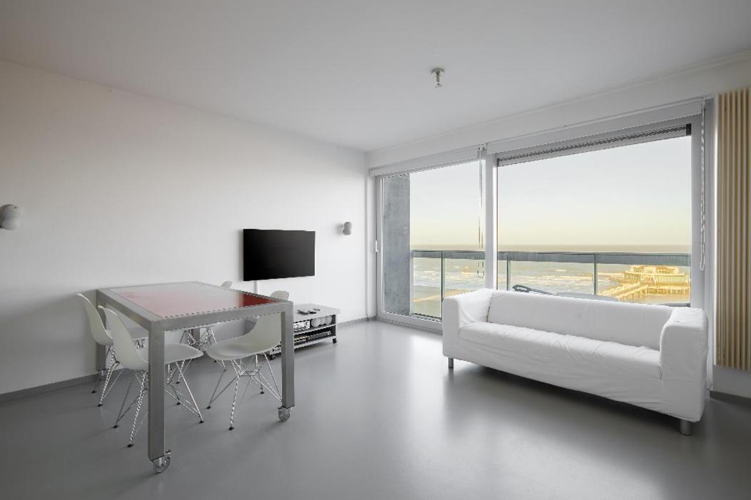 Beautiful Top Floor Seaview Studio Apartment B'Berge-Bruges Blankenberge Exteriér fotografie